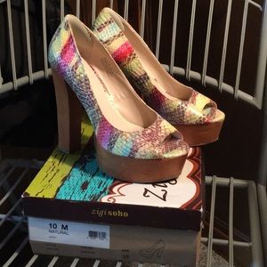 Zigi Soho Jaclyn platform heel 10